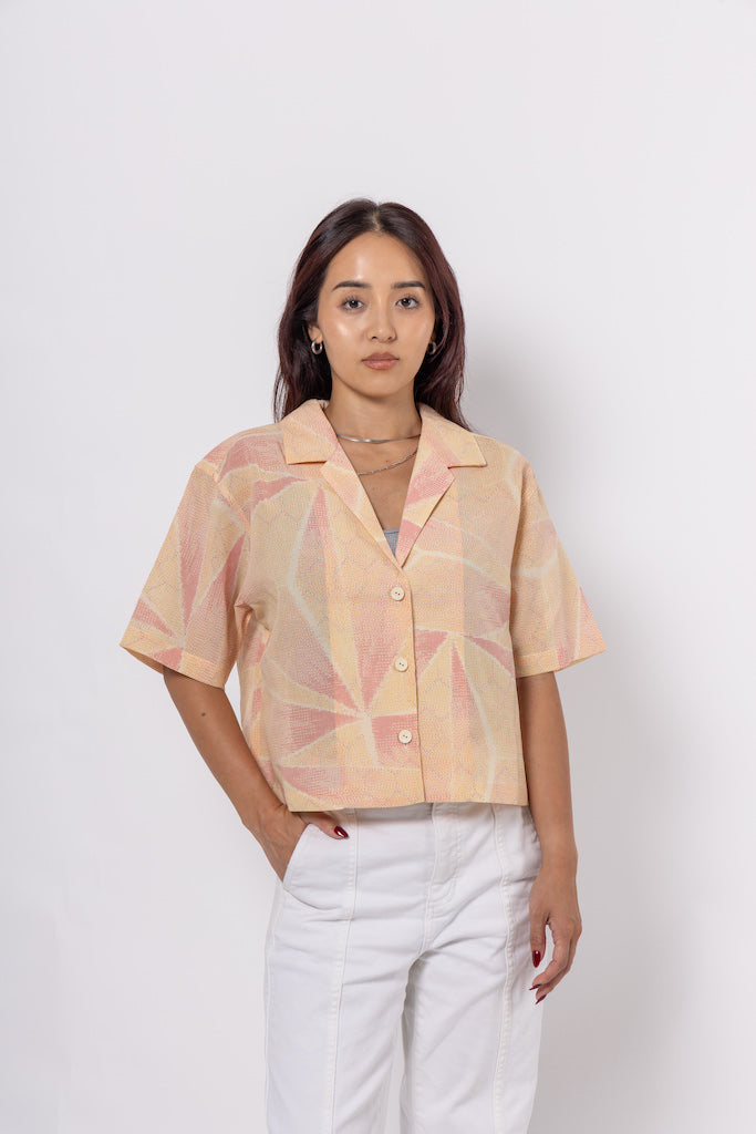 Nanohana Crop shirt