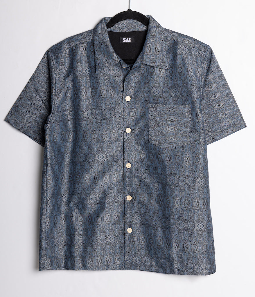 Navy Yukata Shirts