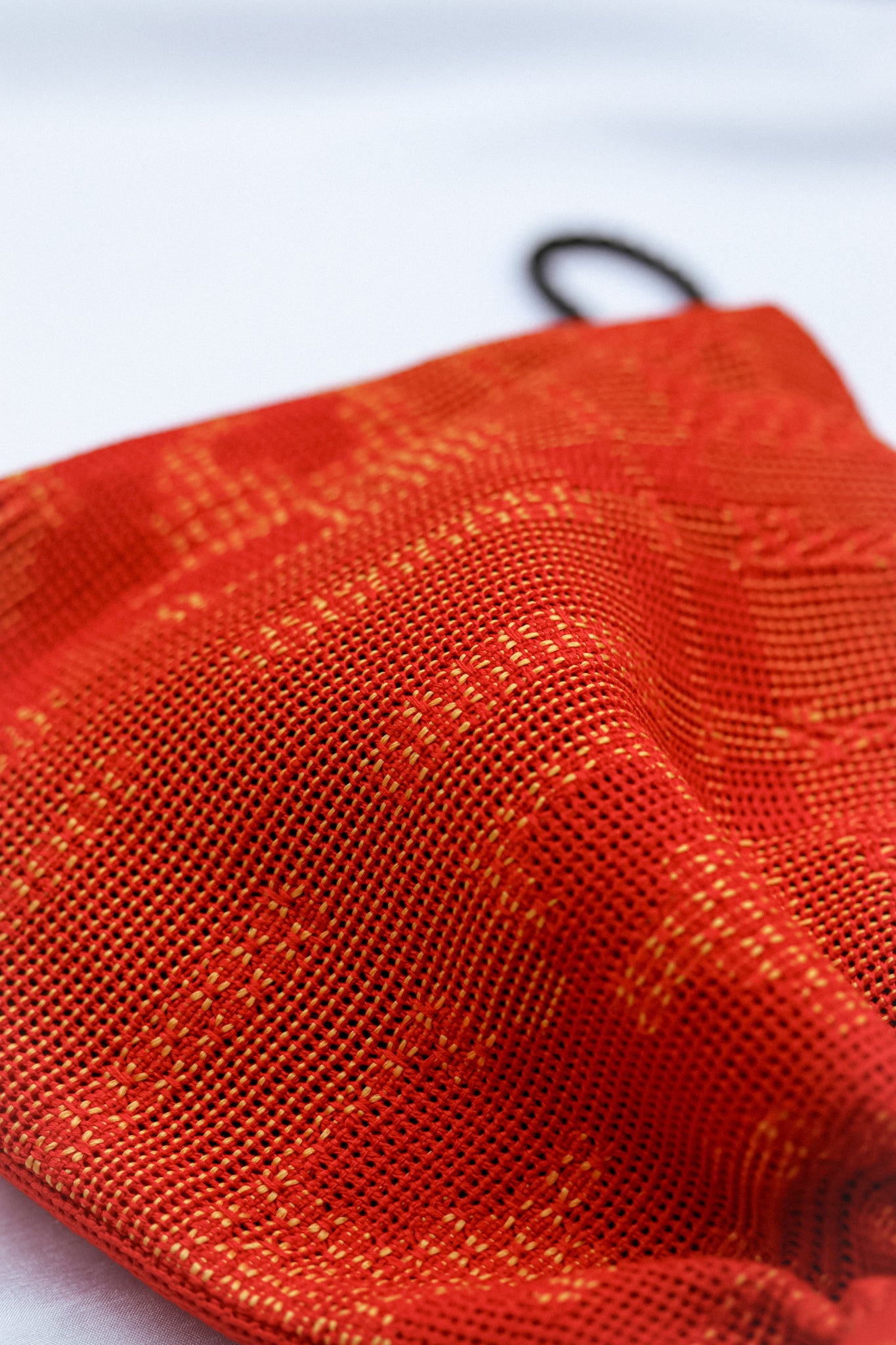 Red Cherry-Kinchaku bag