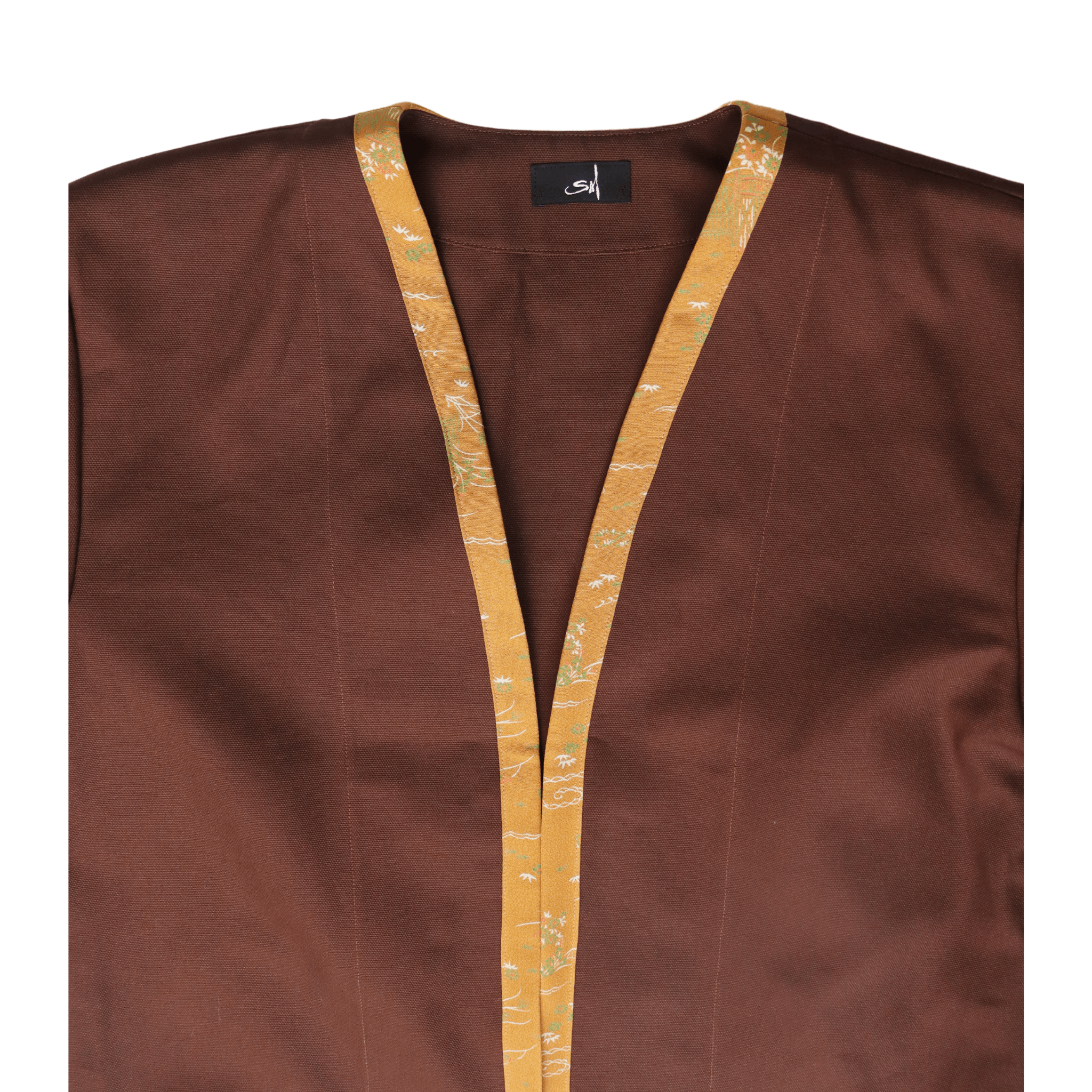 Brown Japanese Kimono Jacket