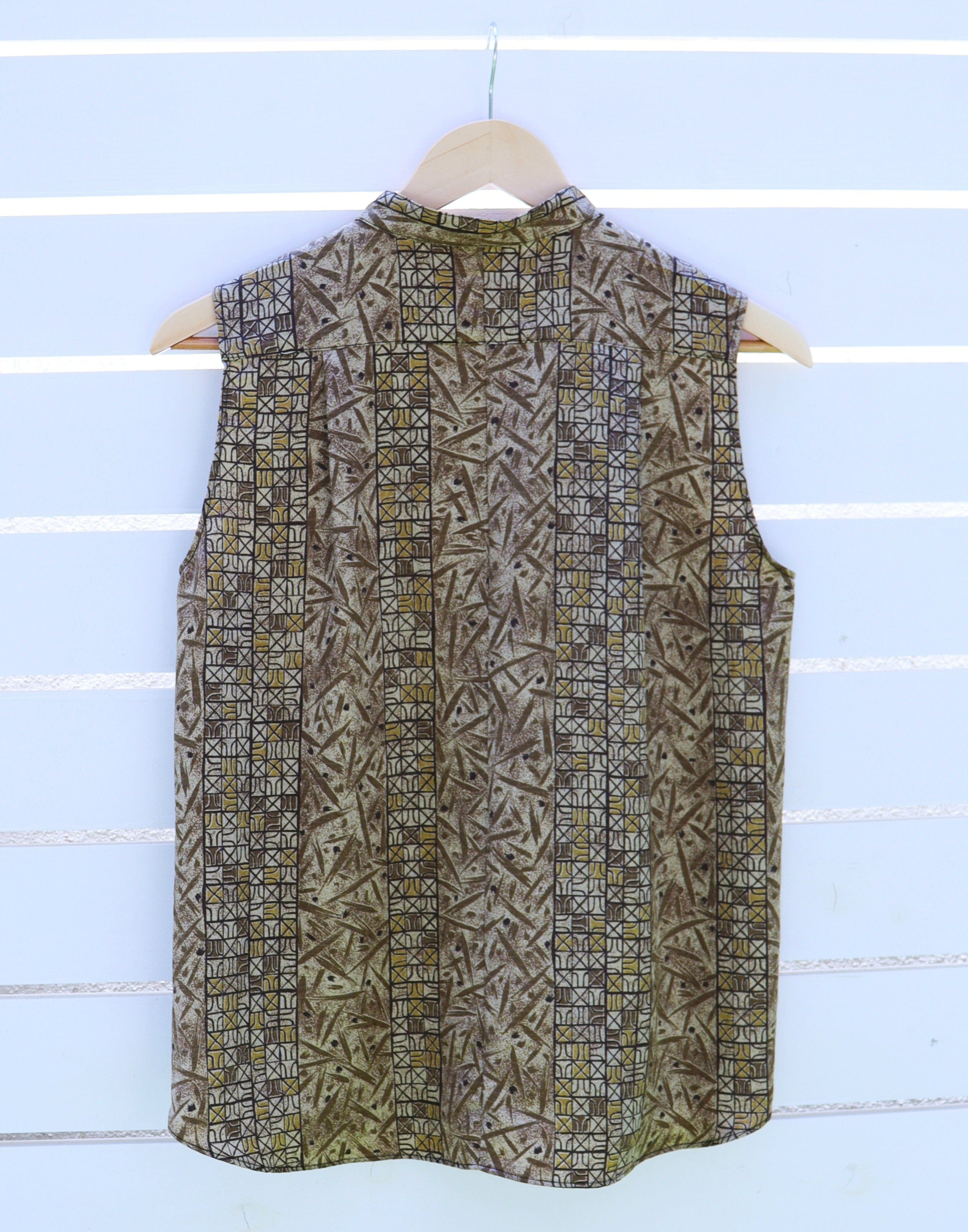 Vintage TAPA Kimono Tank Top 